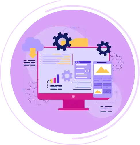 Business growth digital marketing graphic