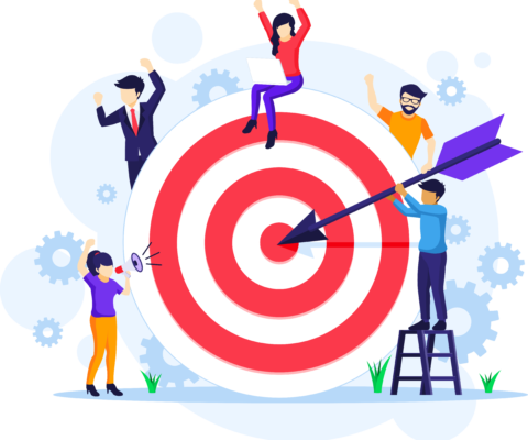 Our mission and vision graphic