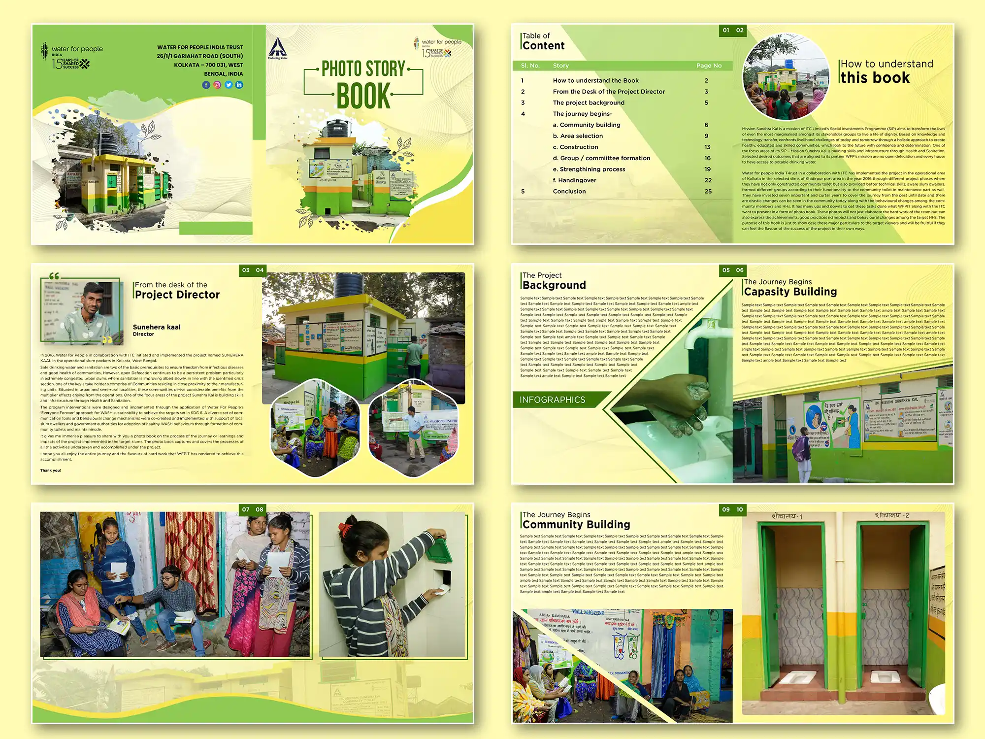 Branding portfolio graphic