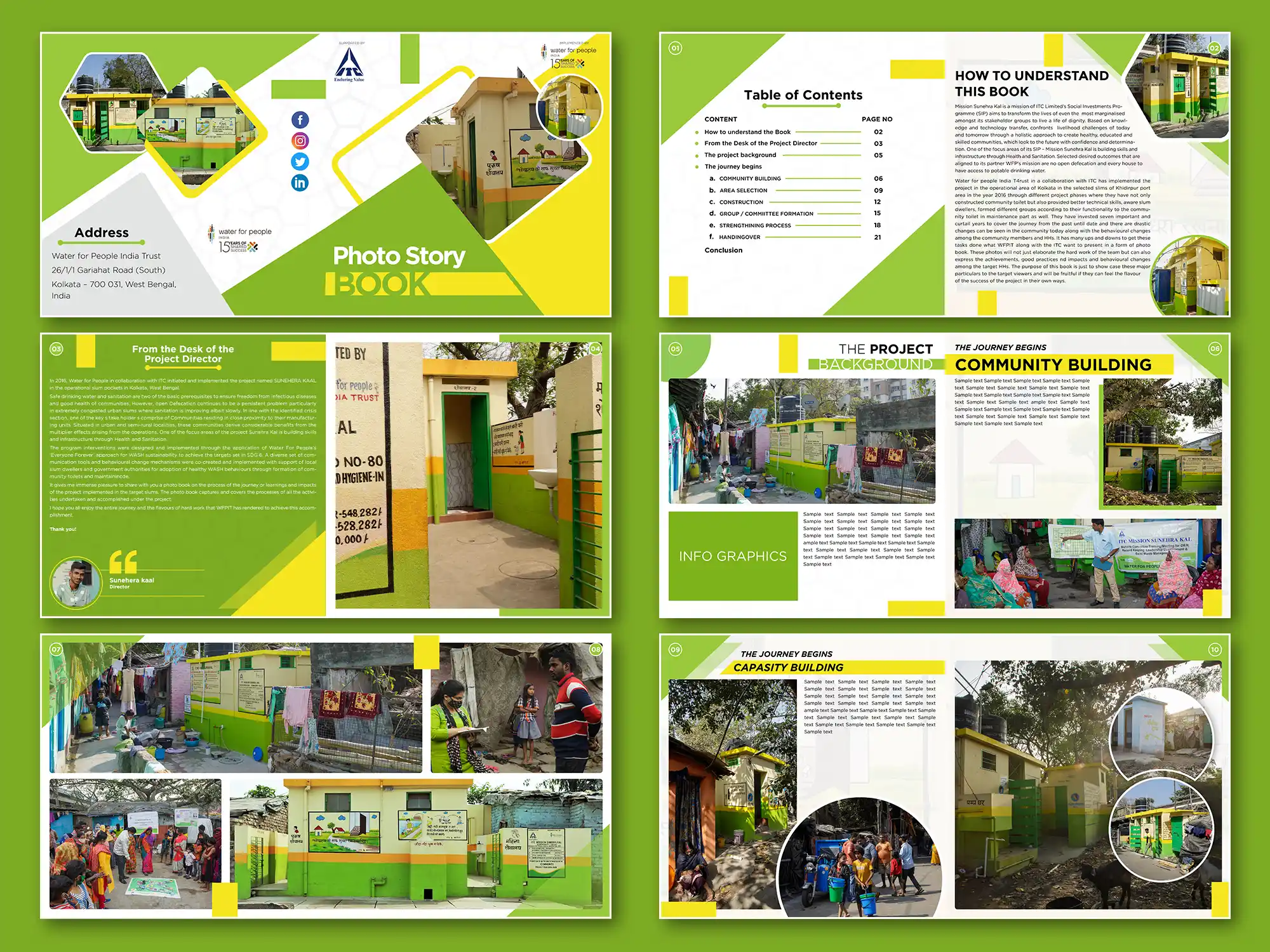 Branding portfolio graphic