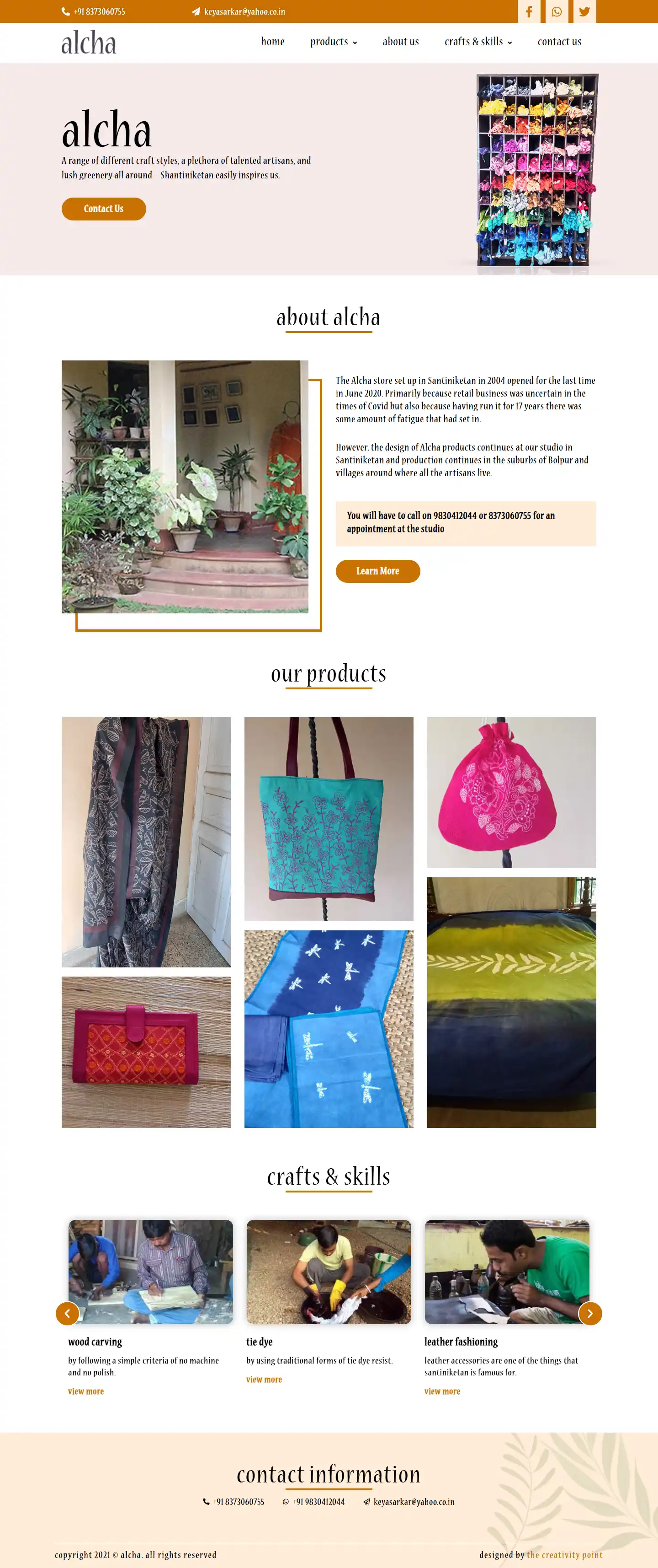 Professional website project showcase