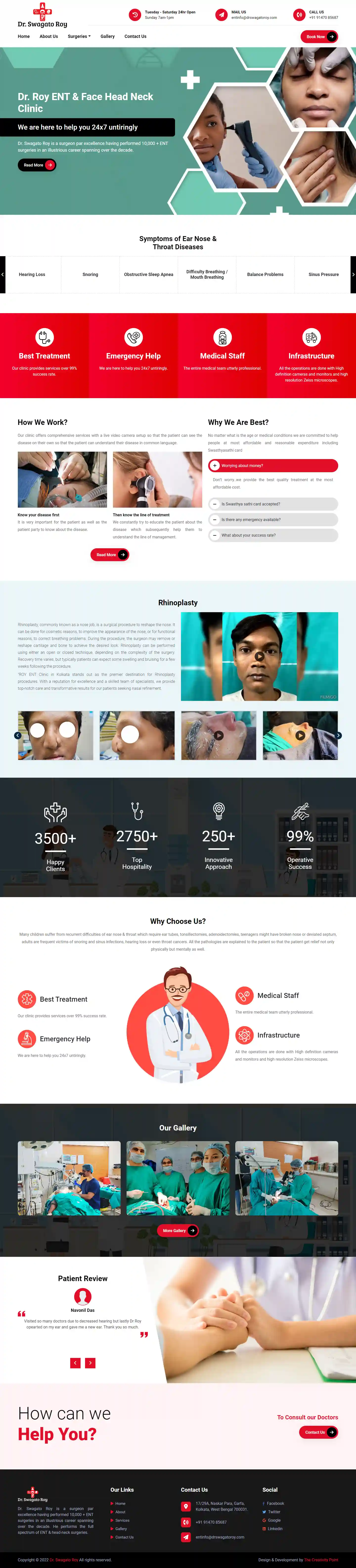 Fast and secure website development illustration