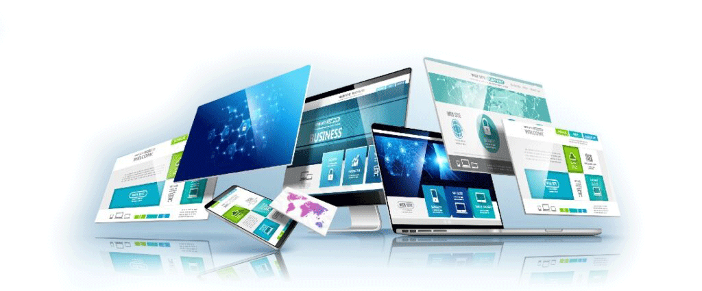 Responsive website design example